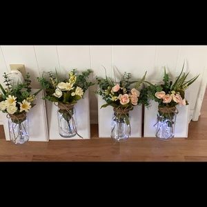 Jars of Light Wall Decor